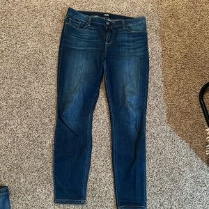 Women’s Paige Stretch Jeans; Sz 32; Verdigo Ultra Skinny
